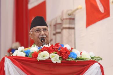 सरकार सही नीतिमा अघि बढेको छ, सत्तासाझेदार दलमा फाटो ल्याउन विपक्षीले गरेको प्रयास सफल हुँदैन : प्रधानमन्त्री ओली